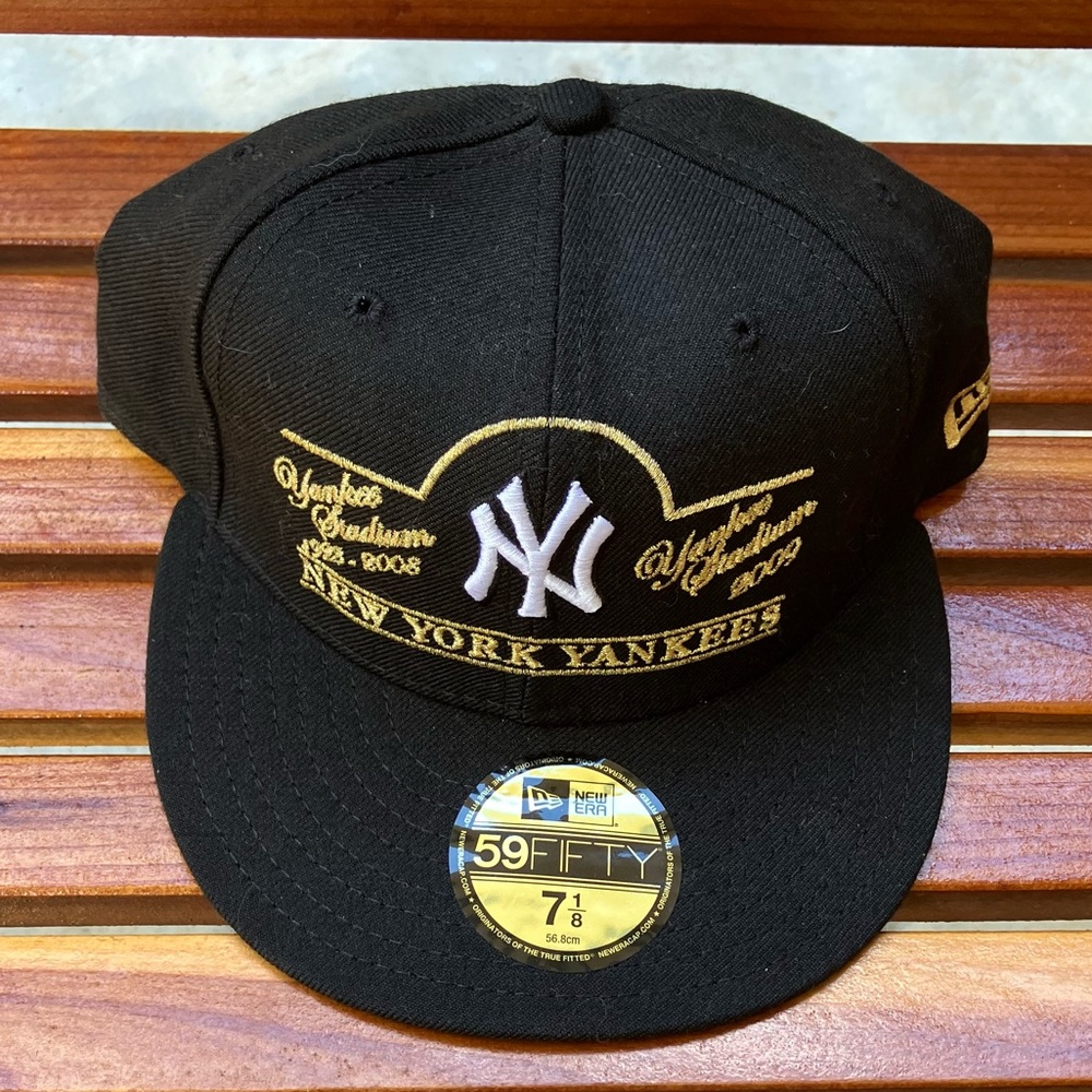 New York Yankees Stadium Cap New Era 59Fifty Hat Size 7-1/8 New